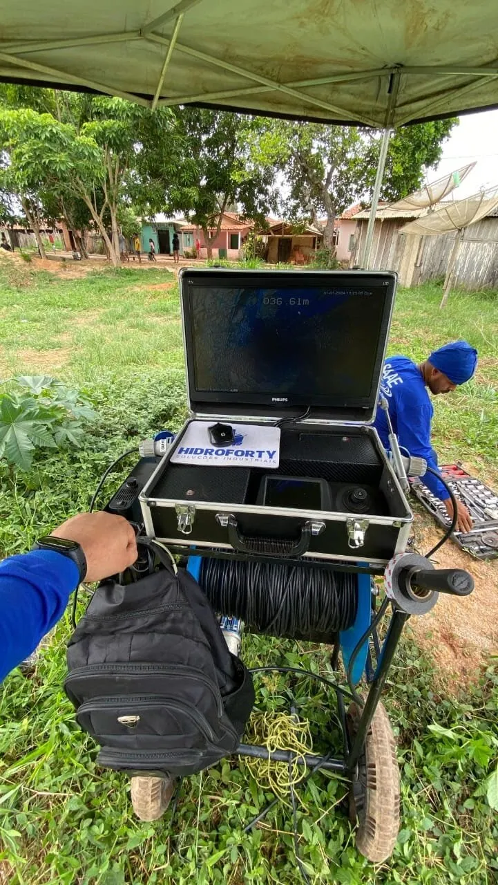Equipamento de Perfilagem Ótica Profissional e de Alta Tecnologia